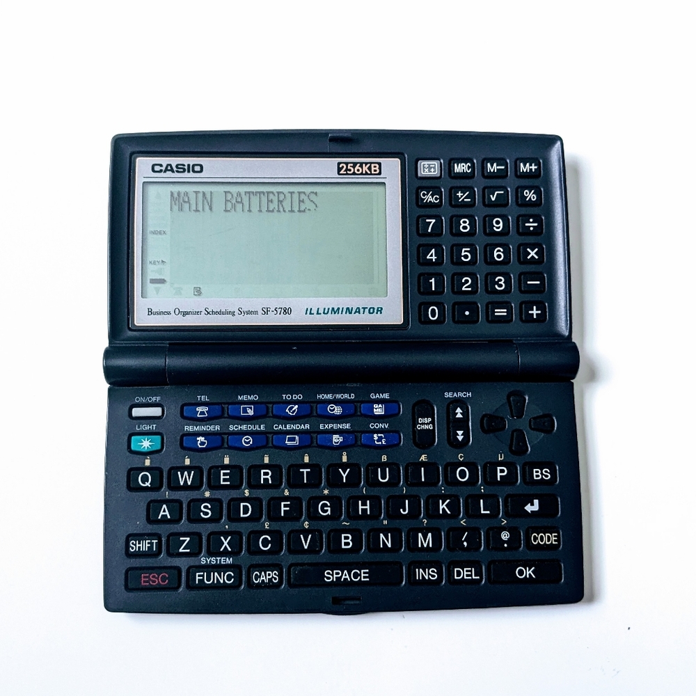 Casio SF-5780 Executive Boss Business Organizer Programming System Tested - Picture 2 of 4